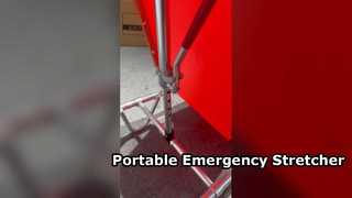 Leichte zusammenklappbare Trage für Notfälle