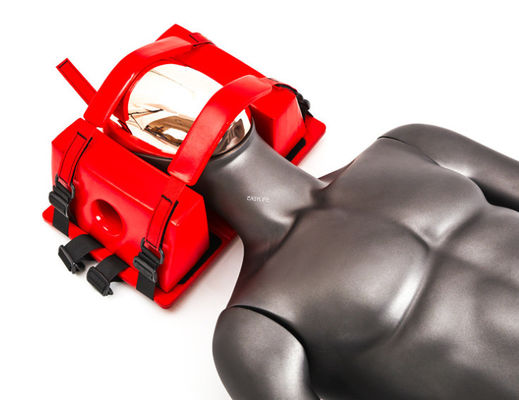 Rückenbrett Kopfblöcke Rückenbrett Krankenhaus Universeller Kopf-Immobilizer für Rücken-Stretcher