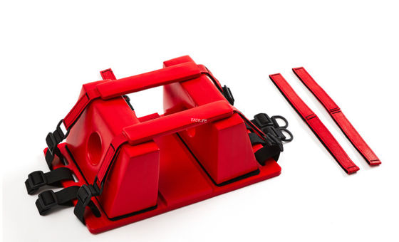 Rückenbrett Kopfblöcke Rückenbrett Krankenhaus Universeller Kopf-Immobilizer für Rücken-Stretcher