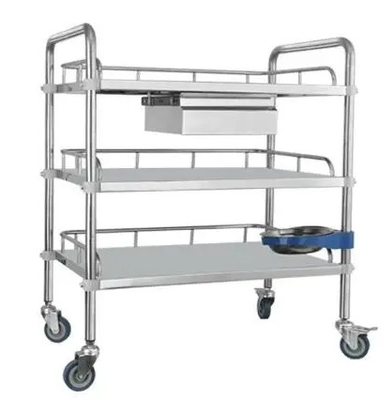 Ein guter Preis. Edelstahl-Medizintechnikwagen Trennbarer Medizintechnikwagen Multifunktionaler Online