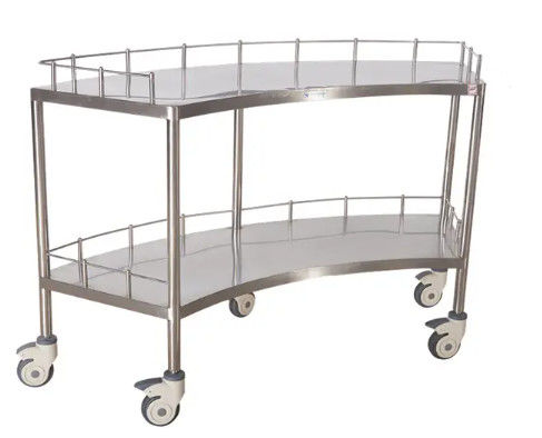 1400MM Chirurgisches Instrument Edelstahl Trolley 45CM Krankenhaus medizinische mit Schublade
