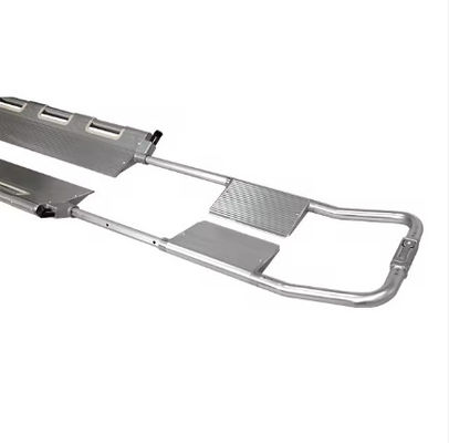 120CM 44CM Budget-freundliche Klappbare Aluminiumlegierung Scoop Stretcher für Krankenhaus und Krankenwagen