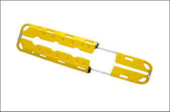 HDPE Plastikfalten-Dorn-Brett-Bahren-medizinische sich hin- und herbewegende Wasser-Rettung