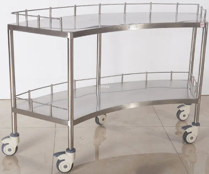 Krankenhaus-Ventilator-förmige Geräte-Wagen medizinische Trolleybus für das Krankenhaus 1400MM 45CM