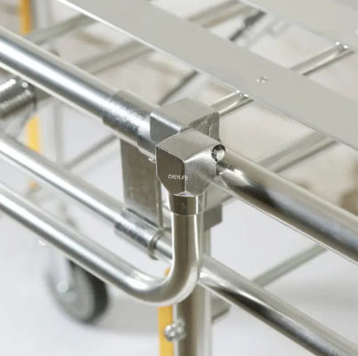 Luxuriöse Multifunktions-Transfer-Trolley Krankenhausbett Krankenwagen-Stuhl