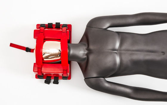 Rückenbrett Kopfblöcke Rückenbrett Krankenhaus Universeller Kopf-Immobilizer für Rücken-Stretcher