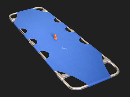 Zweifach-Aluminiumlegierung Leicht medizinische Stretcher Korrosionsbeständig Mehrfarbig Einfach zu bedienen