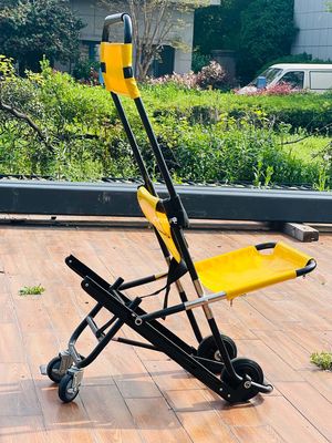 Klappbare Kreuzform Aluminiumlegierung Treppenlehne Crawler Struktur Leichtes Gewicht Kleine Größe