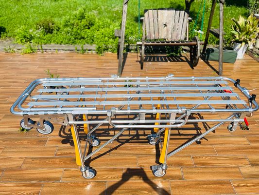 Aluminiumlegierung Klappbares Krankenwagen-Streetcher Bein Anpassung für den Transport von Verwundeten