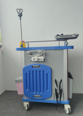 ABS Notfallmedizinische Ausrüstung Krankenhaus Trolley Medizinwagen Pflege Trolley Krankenhaus Ausrüstung