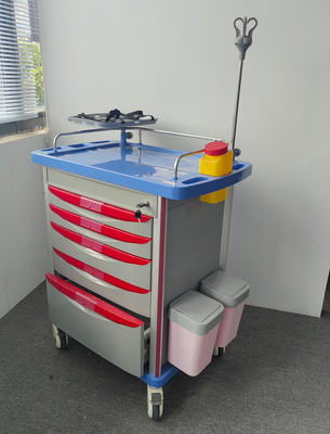 Ein guter Preis. ABS Notfallmedizinische Ausrüstung Krankenhaus Trolley Medizinwagen Pflege Trolley Krankenhaus Ausrüstung Online