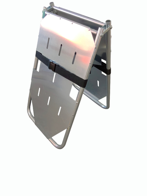 Ein guter Preis. Aluminiumlegierung Hartplatte Zweifachträger für Patientenübertragung Bequem zu tragen Online