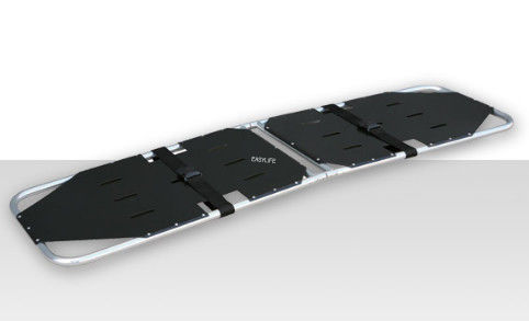 Aluminiumlegierung Hartplatte Zweifachträger für Patientenübertragung Bequem zu tragen