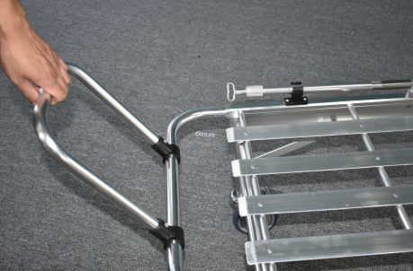 Aluminiumlegierung, zusammenklappbare, breite Kante, niedrige Position, Krankenwagen-Trage, Rettungswagen