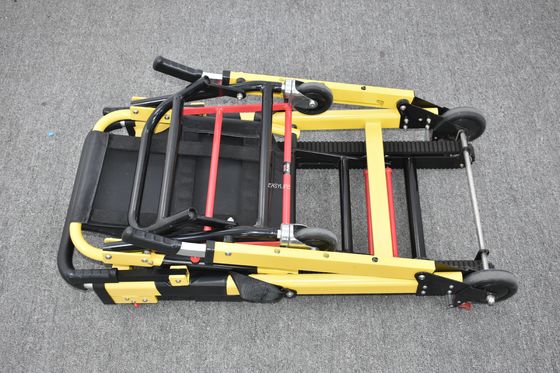 Aluminiumlegierung Manuelle Crawler-Typ Treppenlehne Klappbare Leichtgewicht für Krankenhaus-Patiententransfer