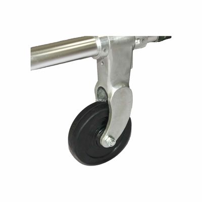 Zwei Räder Zwei Stützbeine Vier Falte-Streetcher Trolley 1200D Tarnung Oxford Leder