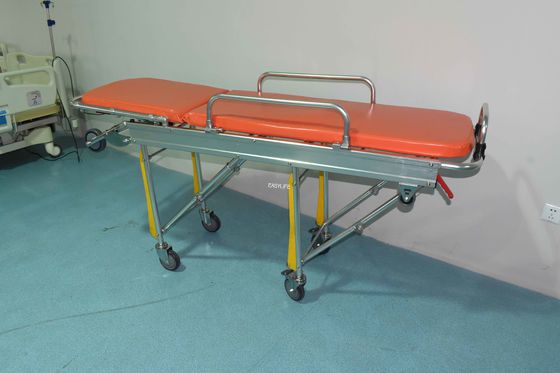 190 x 55 X 92CM faltender Höhen-justierbarer automatischer Einstieg des Krankenwagen-Rollwagen-40kg