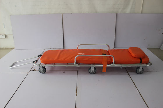 190 x 55 X 92CM faltender Höhen-justierbarer automatischer Einstieg des Krankenwagen-Rollwagen-40kg