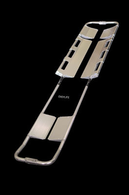 60mm Krankenhaus-Falten-Schaufel-Rollwagen-manuelle Energie 180 Grad justierbar