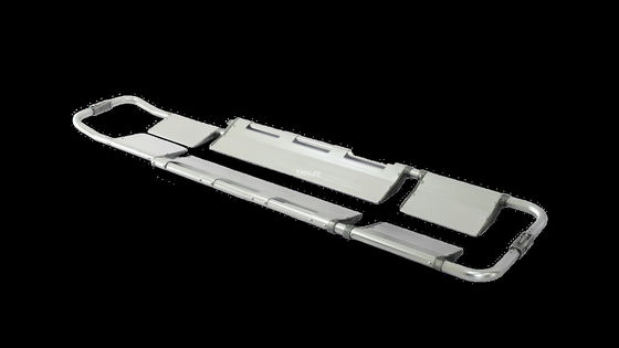 60mm Krankenhaus-Falten-Schaufel-Rollwagen-manuelle Energie 180 Grad justierbar