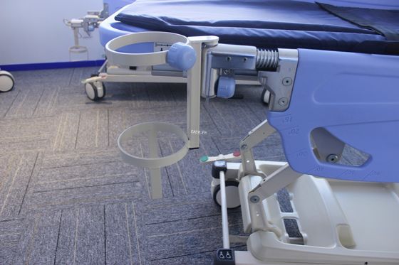 Medizinischer faltender justierbarer Krankenwagen-geduldiger Übergangsnotbett-Krankenhaus-Rollwagen 560MM 30CM