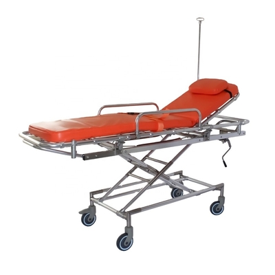 Ein guter Preis. 1900MM Übergangskrankenwagen-Bahre medizinischen Notfalls 35nch der antimagnetischen Laufkatzen-chirurgische MRI kompatible Online