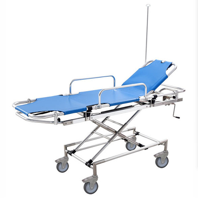 Ein guter Preis. 55CM Bahre Edelstahls 159KG für Notbehandlung mit justierbarer Höhe Online