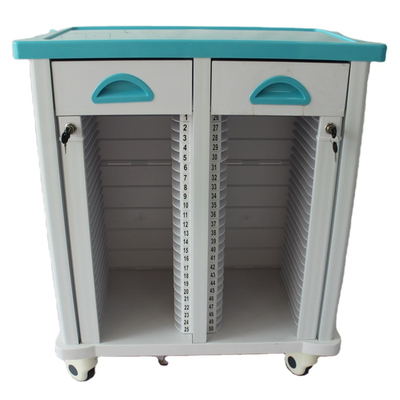 Ein guter Preis. 680MM 40CM medizinische Ausrüstung Trolley ABS Krankenhaus medizinische Trolley manuell Fall Ordner Trolley Online