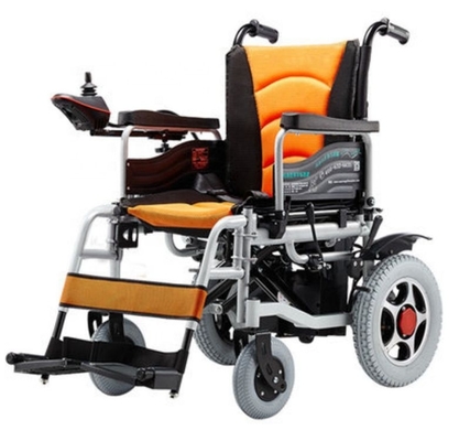 Ein guter Preis. 80CM faltbarer erwachsener Energie-Vorlagen-HochleistungsRollstuhl-elektrischer Mobilitäts-Rollstuhl Gewichts-1800w für Reise-Gebrauch im Freien Online