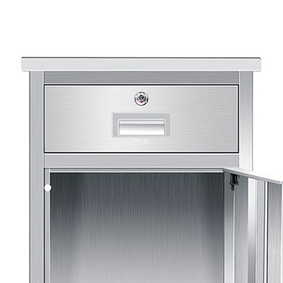 450MM Krankenhauspatient-Kopfende-Schließfach-Speisetisch-Kabinett-hellgrünes ODM