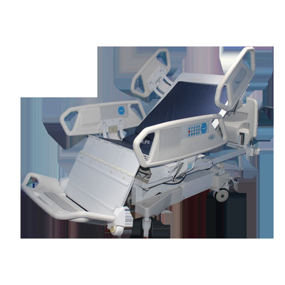 95CM elektrisches Bett Krankenhaus-260KG mit Schienen für medizinischen ICU-Notfall