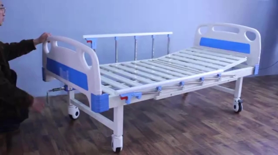 Ein guter Preis. 2150mm 750mm multi Kurbel-geduldiger Raum der Funktions-manuelle Krankenhaus-Bett-3 Online