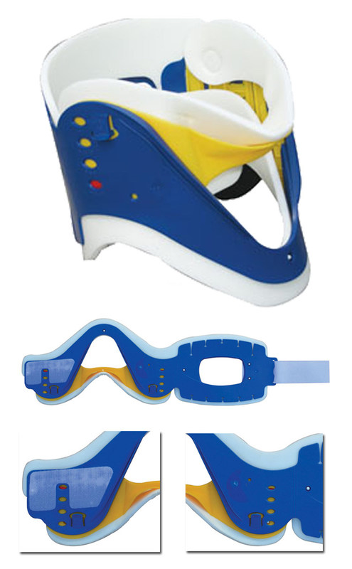 Verstellbarer Hals-Traktions-Haltung Korrekte Wirbelsäule Fixiert für Erwachsene Kinder Sportschutzausrüstung Halsbefestigung Hals