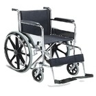 Ein guter Preis. Portabler Rollstuhl aus Edelstahl 20 kg 455 mm für Behinderte Online