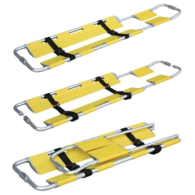Ein guter Preis. Kohlenstofffaser-Falt-Scoop-Stretcher der Klasse I mit Kopf-Immobilizer / Erste Hilfe-Falt-Scoop-PE-Stretcher Online