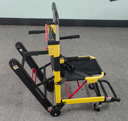 Aluminiumlegierung Manuelle Crawler-Typ Treppenlehne Klappbare Leichtgewicht für Krankenhaus-Patiententransfer