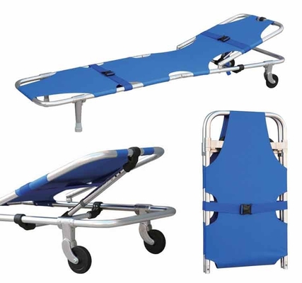 Ein guter Preis. Leichte geduldige Transport-Bahren-Aluminiumlegierungs-Bahren mit Bahren-Bett des Rückenlehne-medizinischen Notfalls Online