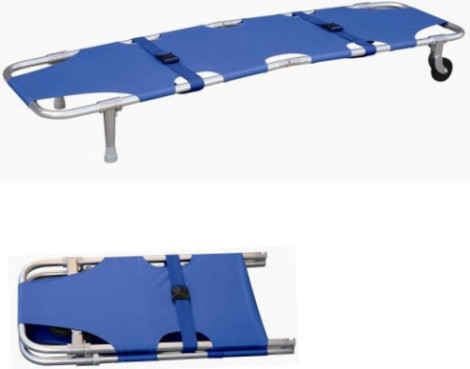Ein guter Preis. 120CM tragbare Krankenwagen-Falten-Schaufel-Bahre für Rettungs-Übertragung Online