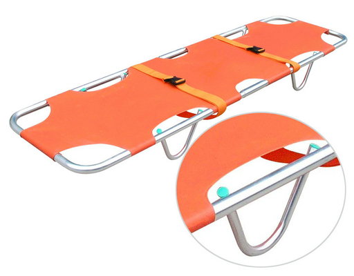 Ein guter Preis. Keine faltende 1.9M 58CM Aluminiumschaufel-zusammenklappbare Bahren-Militärlaufkatze Online